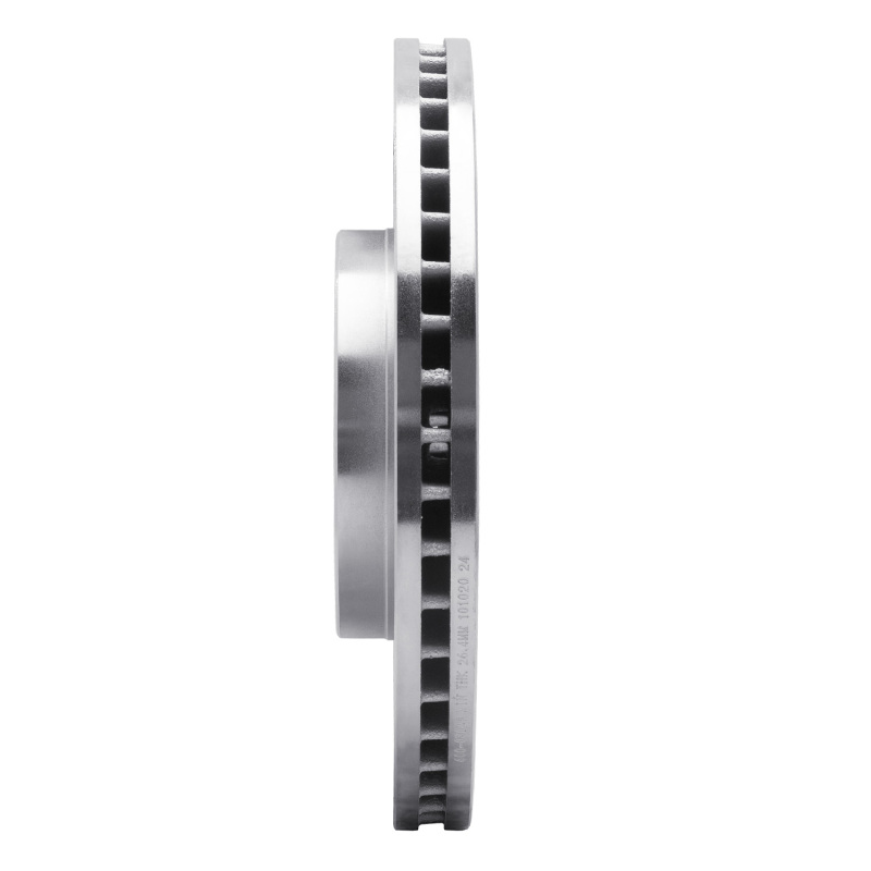 Hyundai Santa Fe Brake Rotor (1) - Front Right - R1 Concepts - Drilled & Slotted - Silver - `07-`09